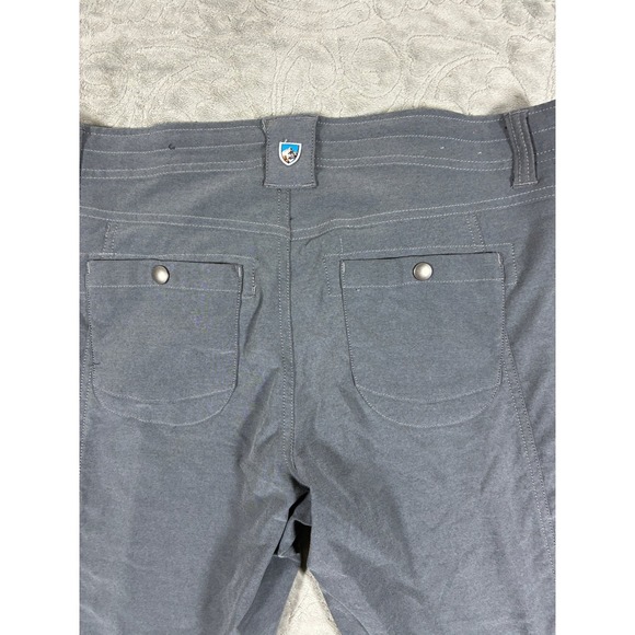Kuhl Hiking Pants Capris Size 10 Trekr Kapri Adjustable Outdoors Granola Earthy - Picture 8 of 8